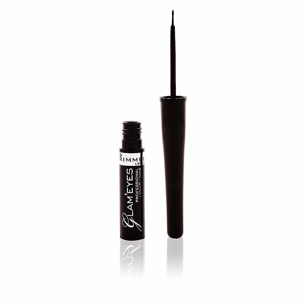 

Подводка для глаз Glam’eyes professional liquid eye liner Rimmel london, 9 г, 001 -black