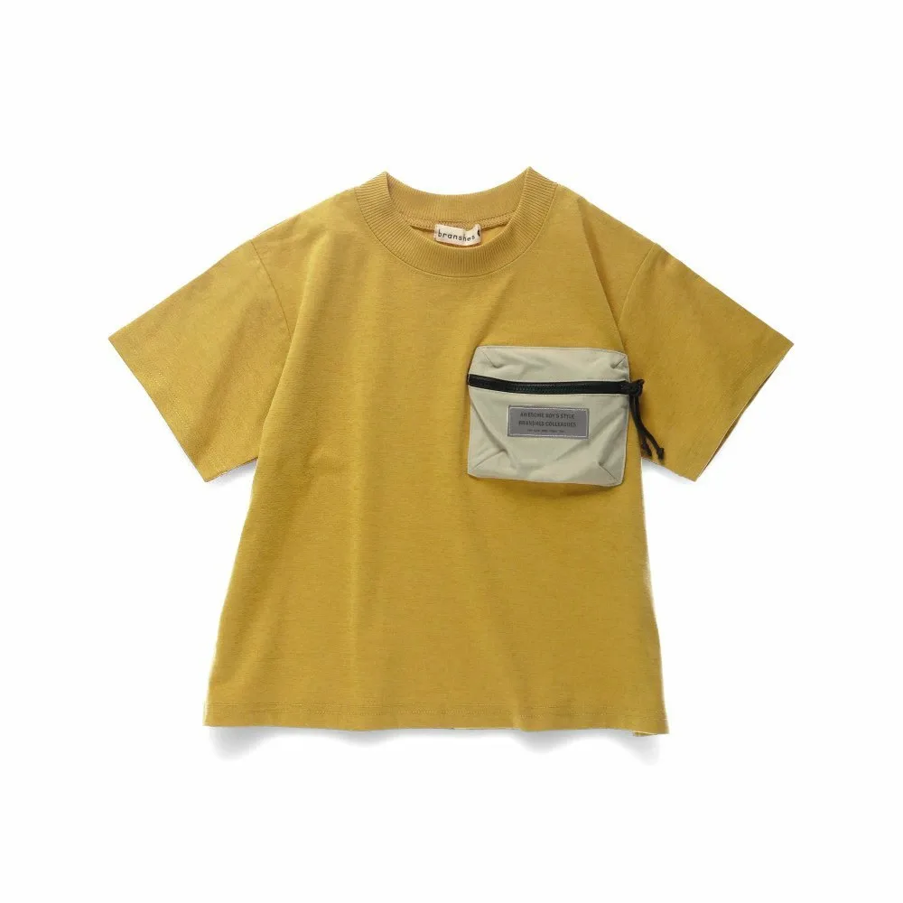 Футболка с коротким рукавом и карманом Branshes, Camel