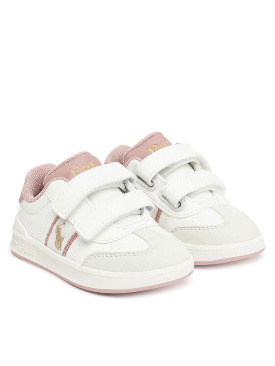 Кроссовки Heritage Court III T-Toe Ez RL03360101 Polo Ralph Lauren, белый — фото 2