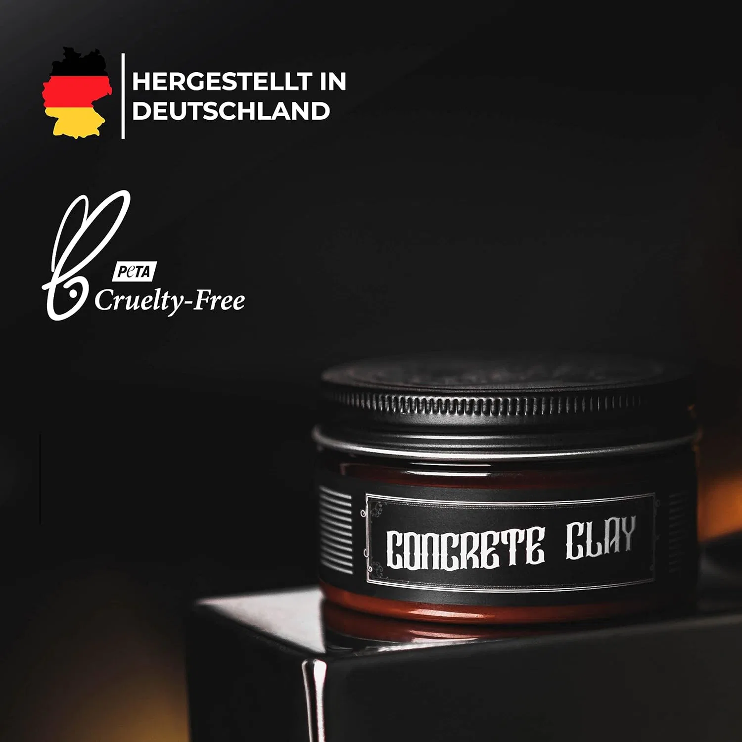 Матовая помада для волос Charlemagne Concrete Clay Pomade, 2 x 100 г Charlemagne — фото 4