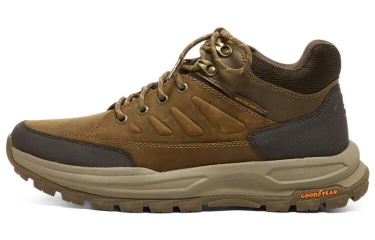 

Zeller Кроссовки мужские низкие темно-коричневые Skechers