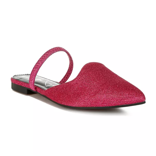 Женские мюли Twiggy London Rag, цвет fuchsia