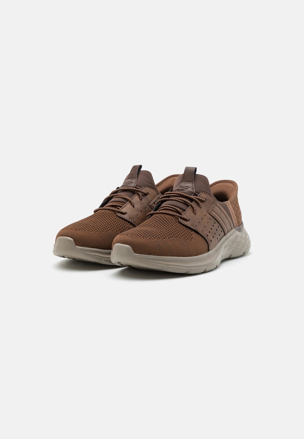Низкие кроссовки Garner Skechers, цвет dark brown — фото 2