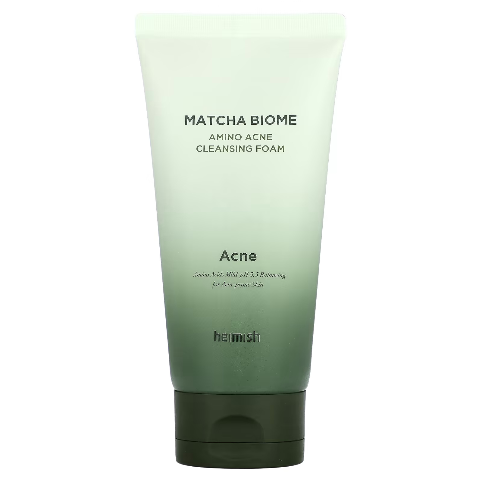 

Heimish Matcha Biome Очищающая пенка от прыщей с аминокислотами, 5,29 унции (150 г)