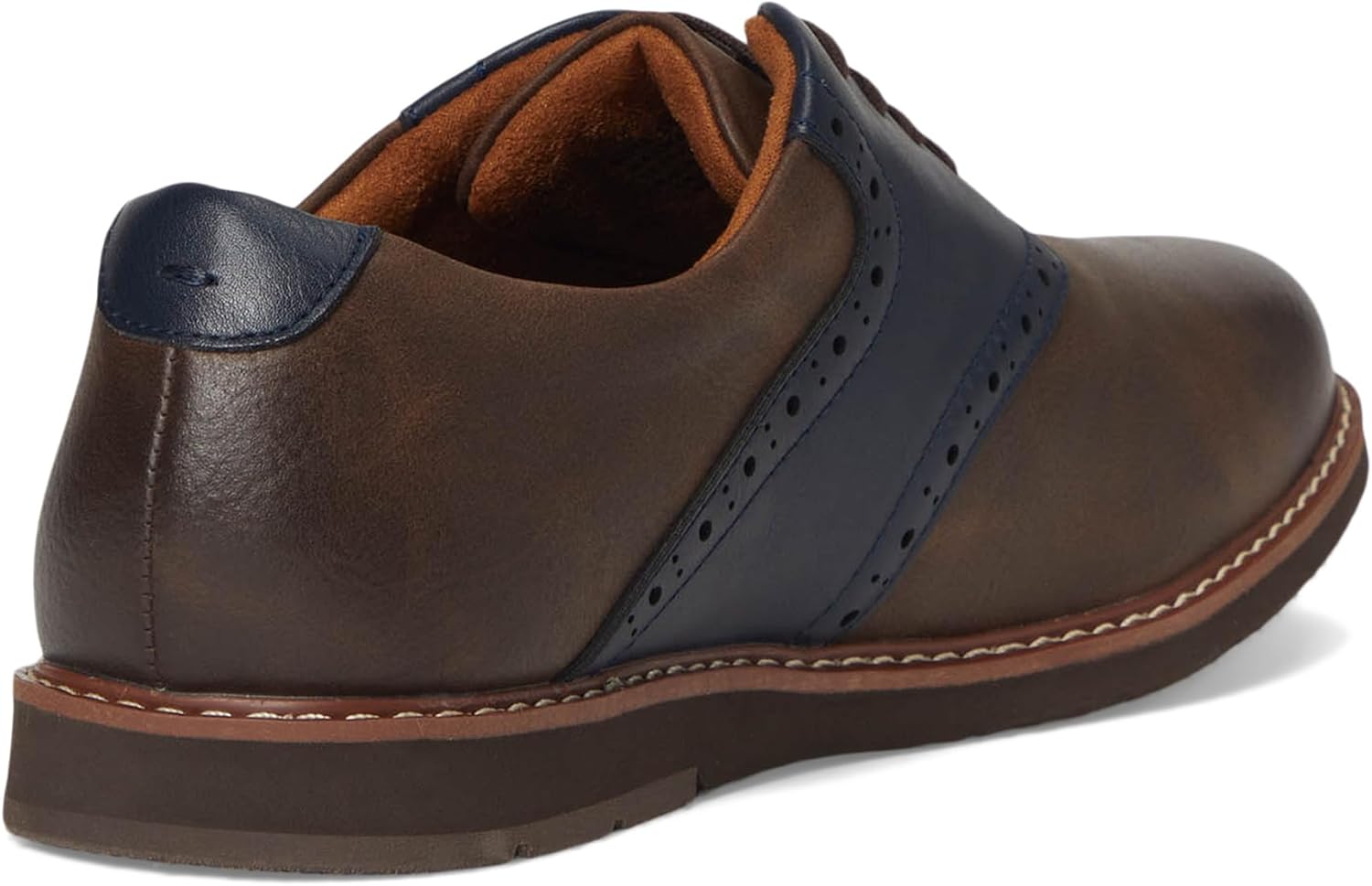 Детские туфли Florsheim Vibe Jr. с простым мыском и сандалией (малыши/маленькие дети/старшие дети), синий/коричневый/темно-синий — фото 3