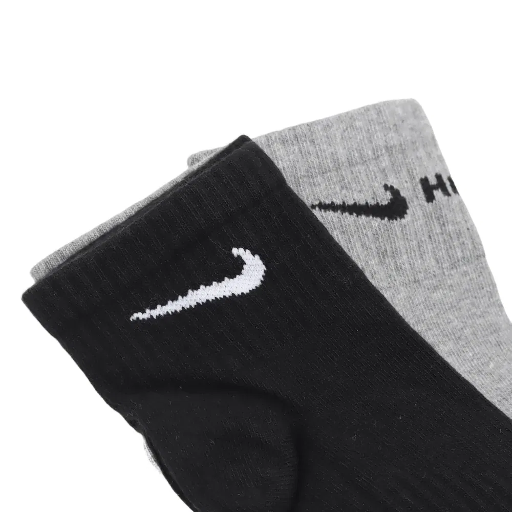 Легкие носки Nike, цвет «Черный, белый, серый», CU8129-902 — фото 3