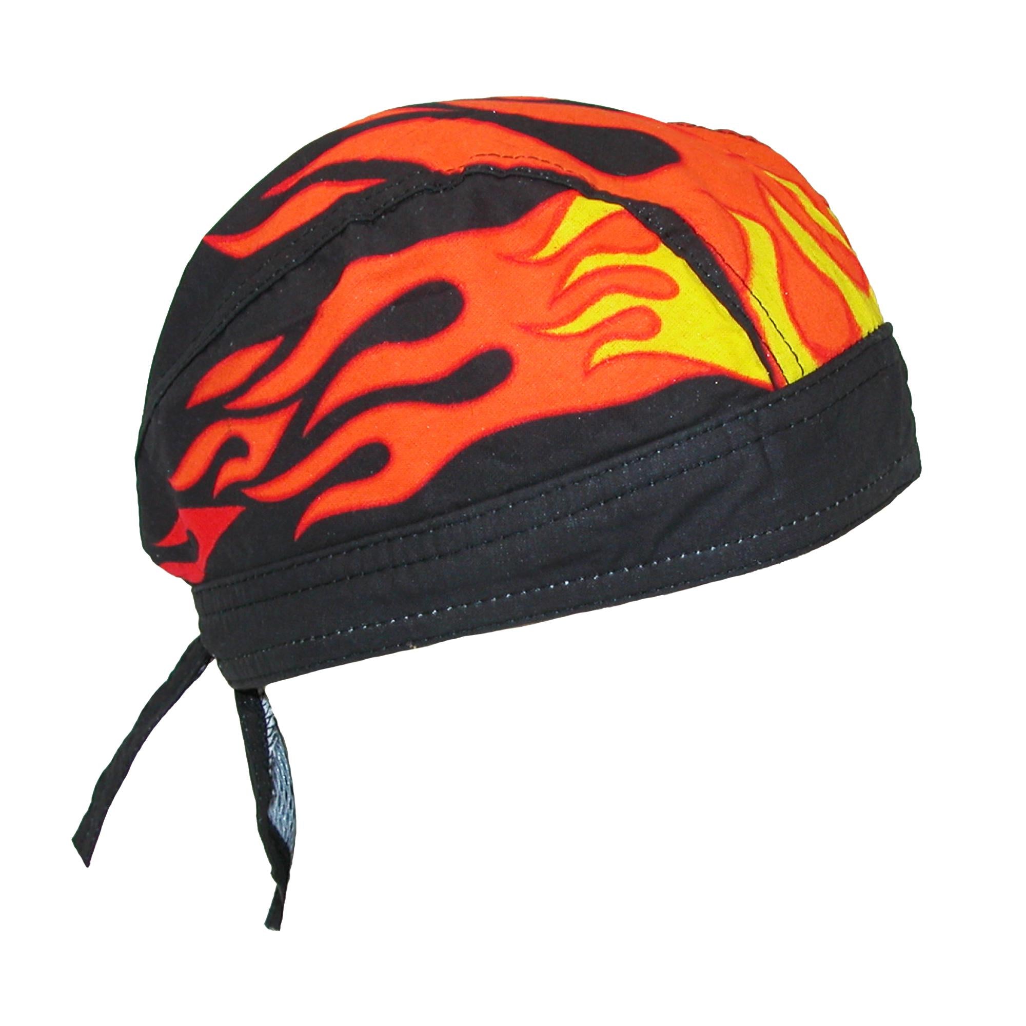 

Мужская хлопковая кепка Flames Do Rag CTM, черный