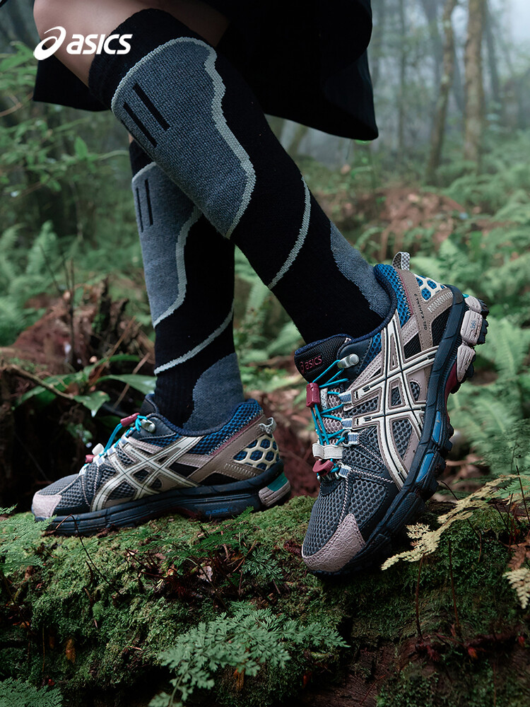 Кроссовки Asics Gel-Kahana 8 для бега по пересеченной местности, серый — фото 4