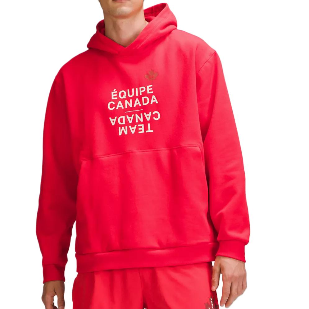 

Свитшот Team Canada Мужской Красный Lululemon, BEECH WHITE