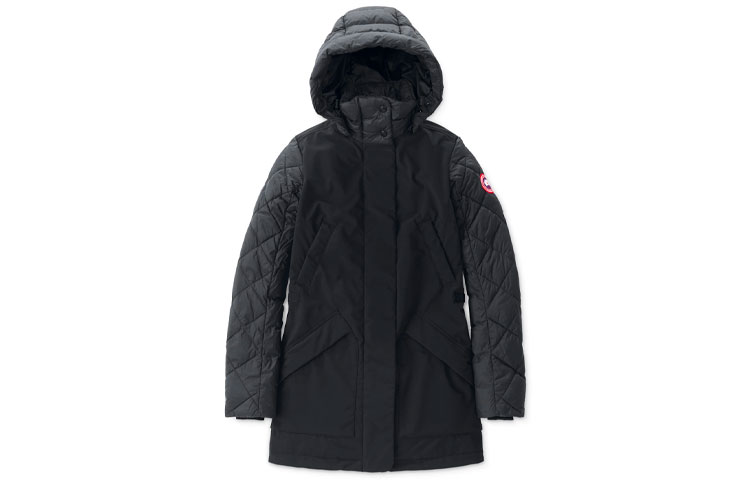 

Беркли серия пуховик женский черный Canada Goose