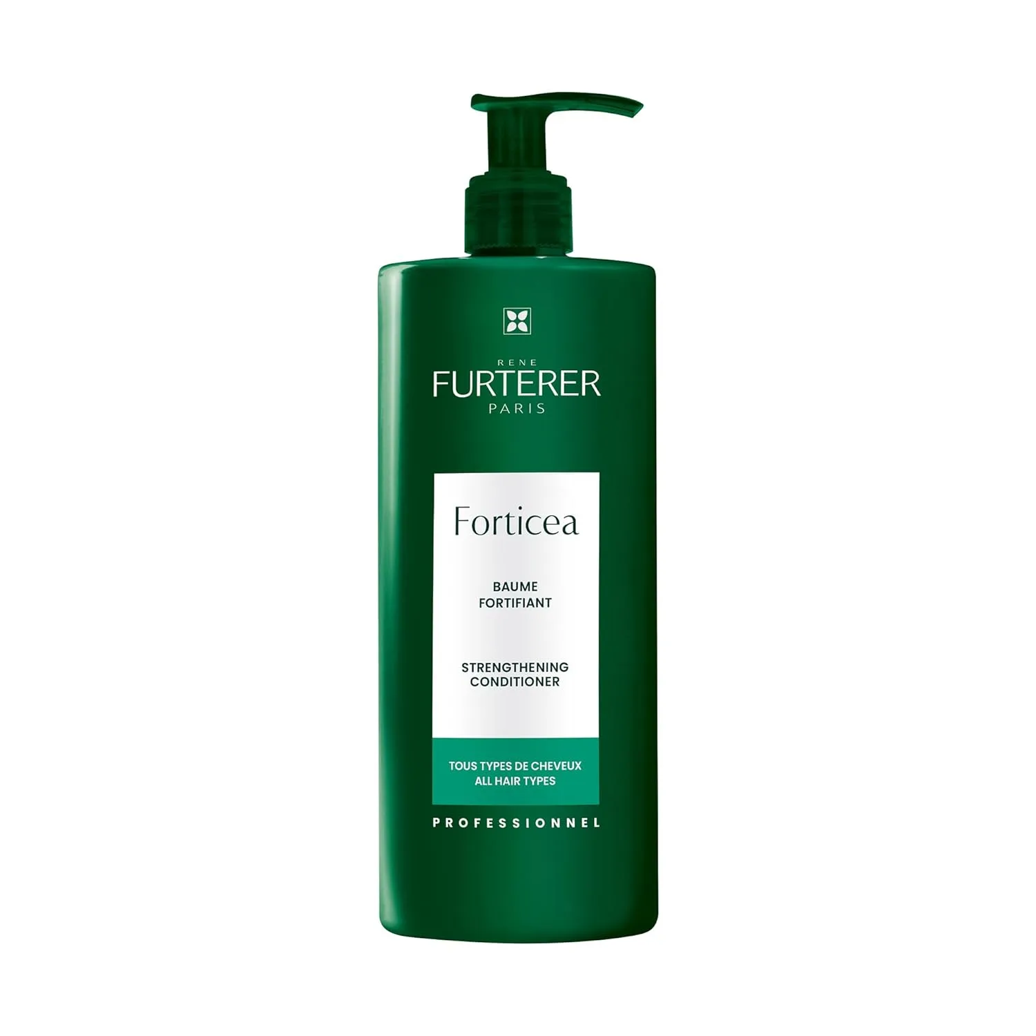 Кондиционер для укрепления волос René Furterer Forticea Strengthening Conditioner, экстракт гуараны и масло розмарина, 16,9 жидких унций.