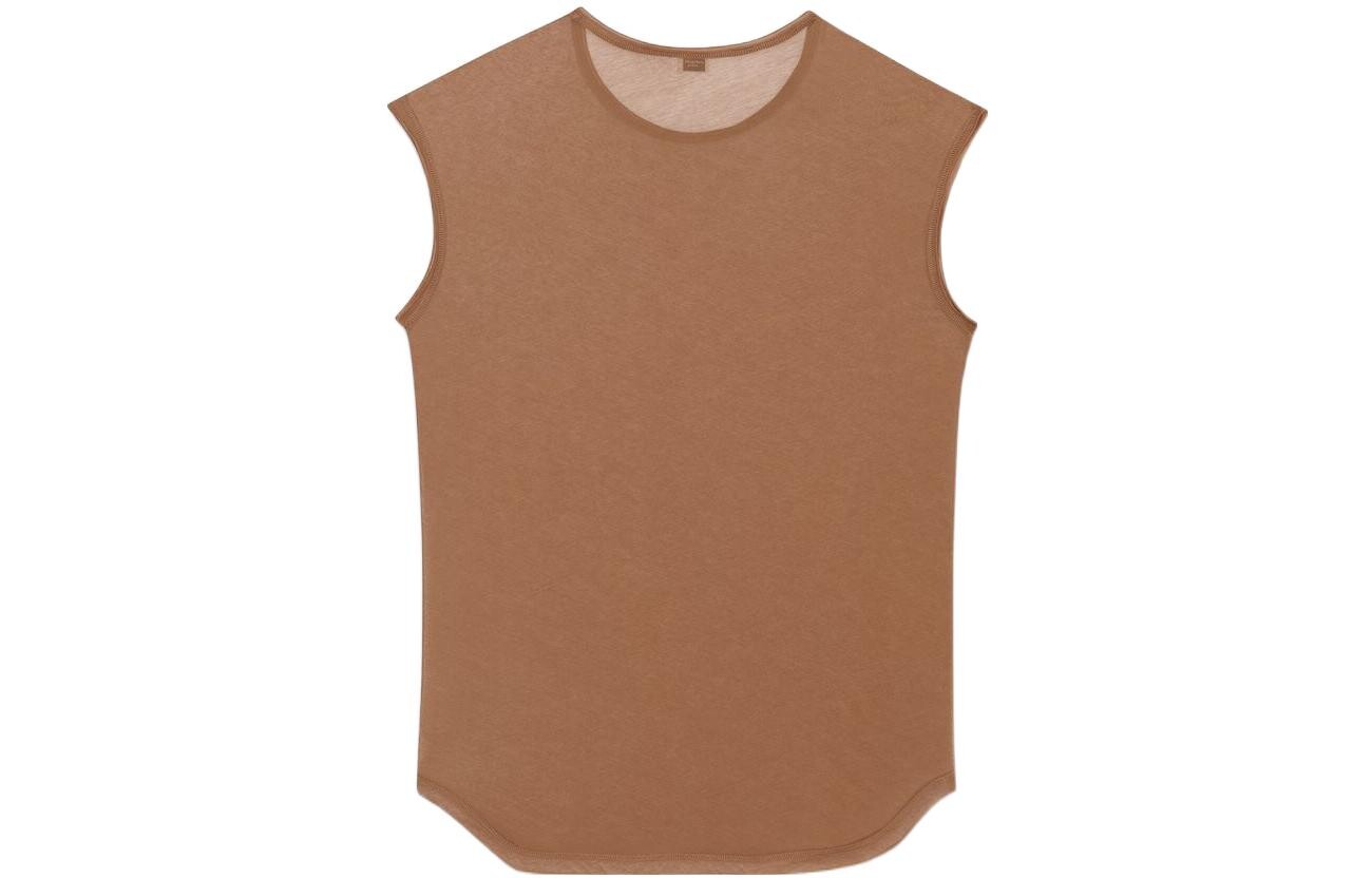 

Майка мужская коричневый Saint Laurent, коричневый