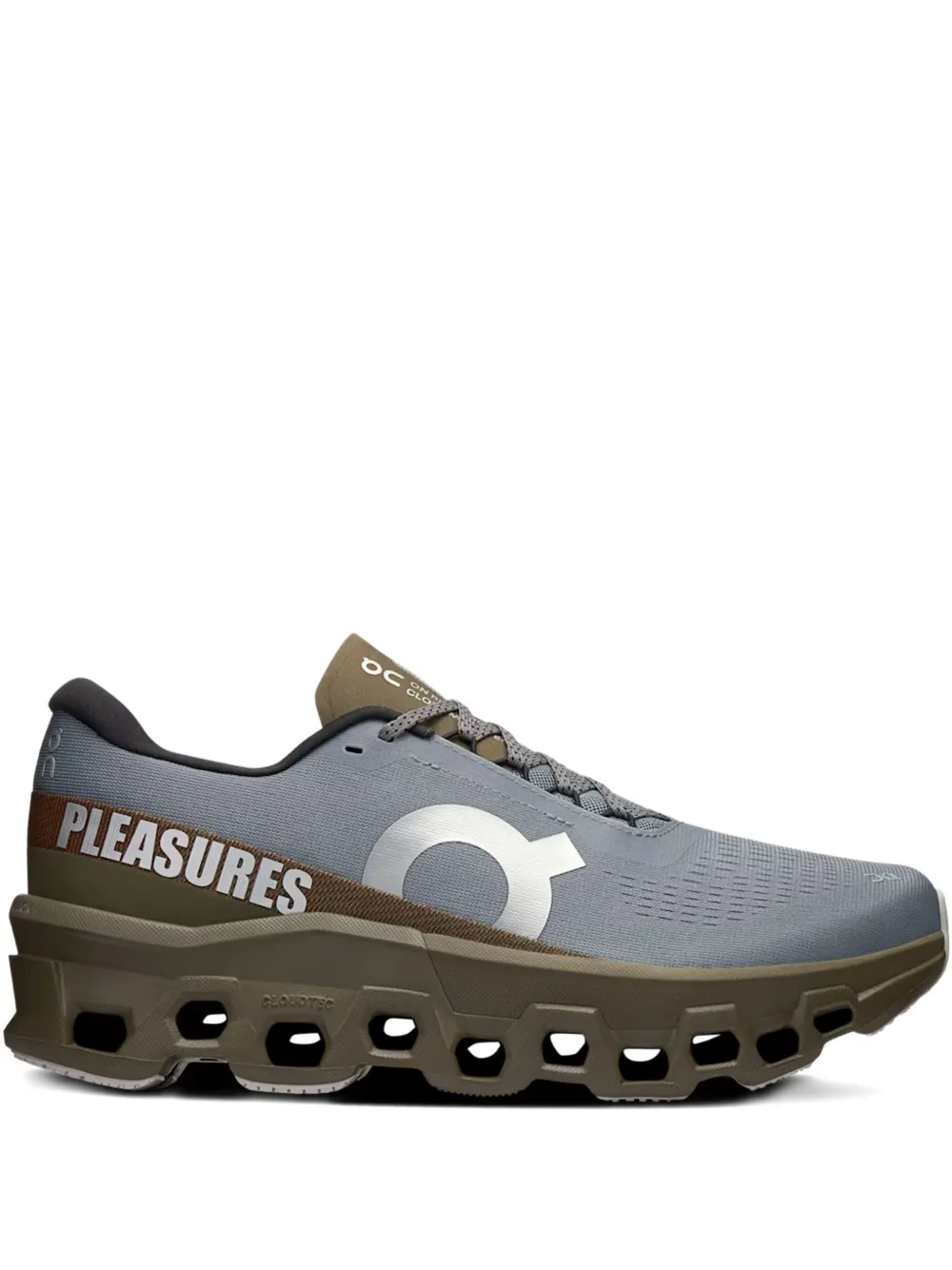 

Кроссовки Cloudmonster 2 из коллаборации с Pleasures x The Loop On Running, серый