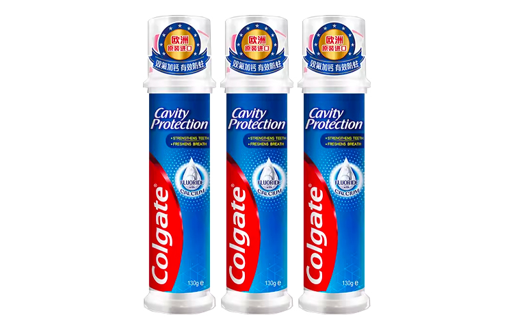 Зубная паста Colgate Advanced White с помпой, 100 г х 2 — фото 3