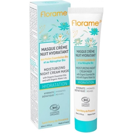

Органическая увлажняющая ночная крем-маска 65 мл Florame