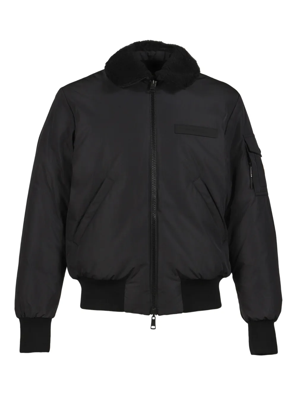 

Бомбер с воротником MONCLER, черный