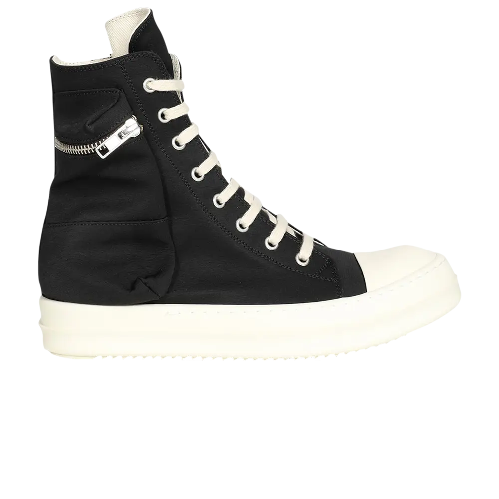 

Высокие кроссовки Rick Owens Wmns DRKSHDW Fogachine Cotton Nylon Cargo High, черный