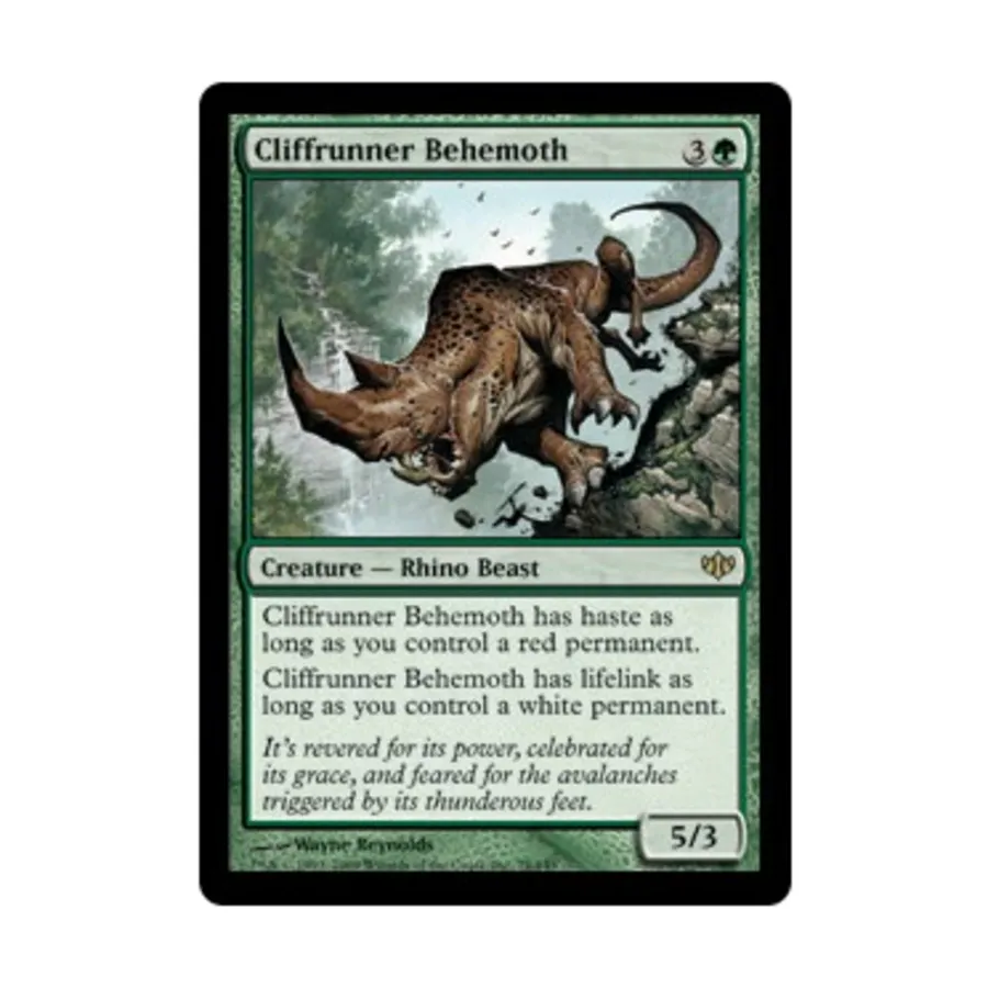 

CCG Клиффраннер Бегемот ( клавиша R), MTG - Conflux