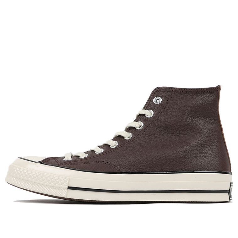 

Кеды Converse Chuck 70 Leather High 'Colorblock - Dark Root Brown', коричневый