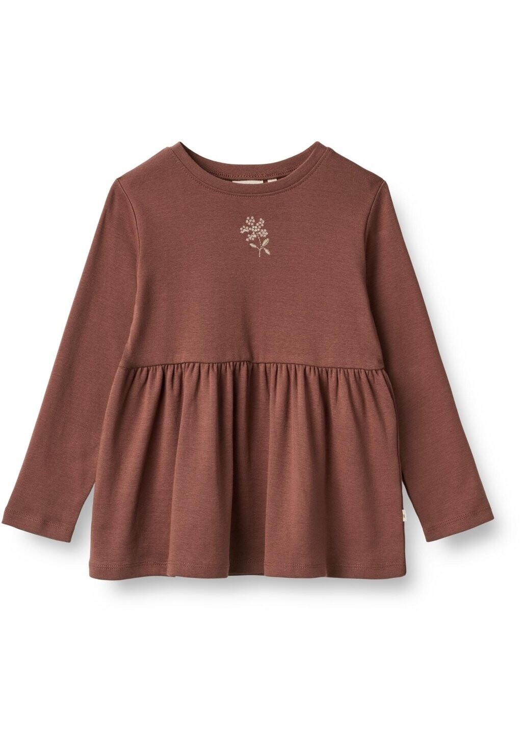 

Футболка с длинным рукавом Marcia Mit Stick Wheat, цвет plum rose