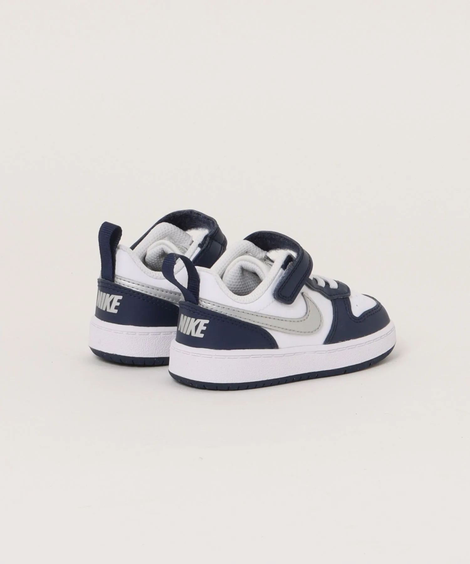 Детские кроссовки с ремешком Nike Court Borough Low Recraft TD DV5458-135 синие — фото 2