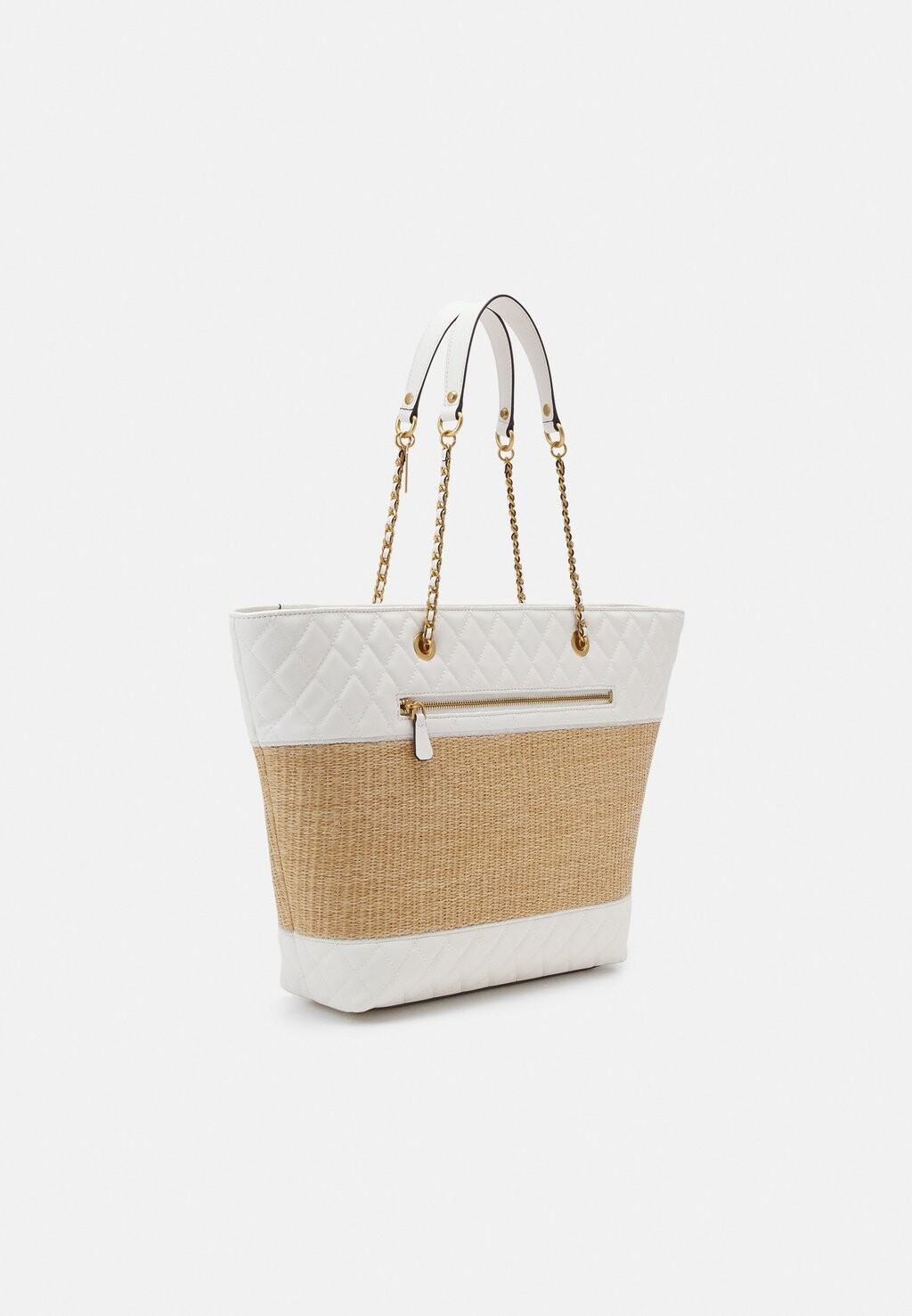 

Сумочка Delfa Tote Guess, натуральный/белый