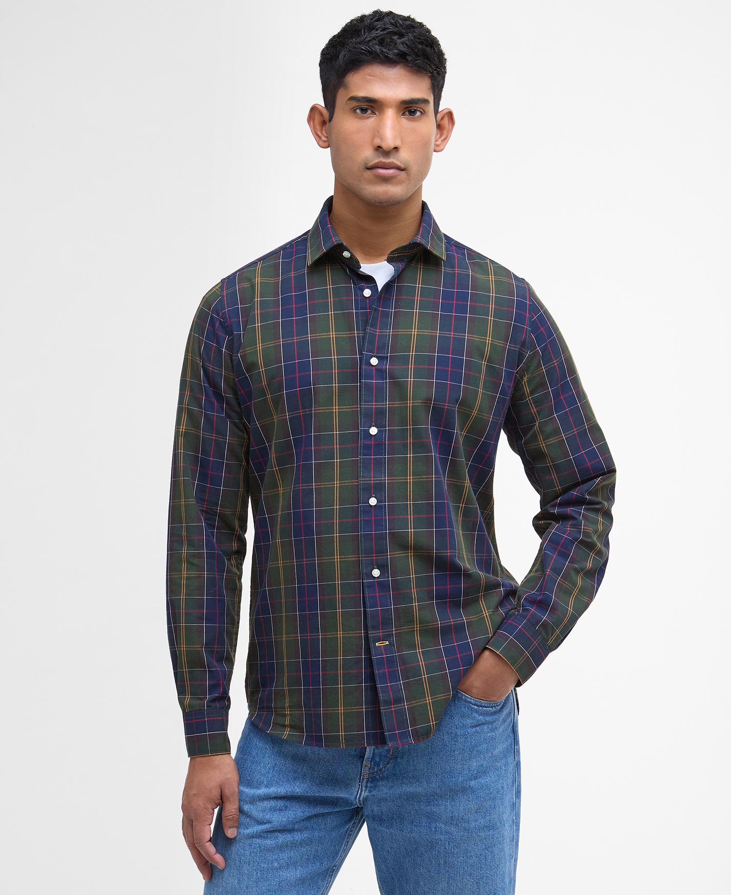 

Рубашка с длинным рукавом Barbour Kenton Tailored, Classic Tartan