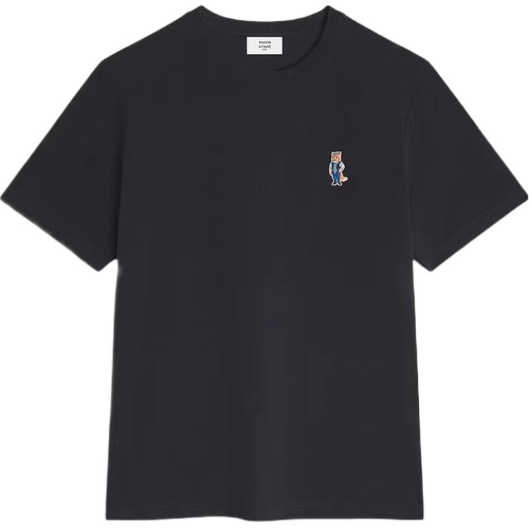 

Футболка из хлопка с вышивкой Dressed Fox от Maison Kitsuné Maison Kitsune, черный