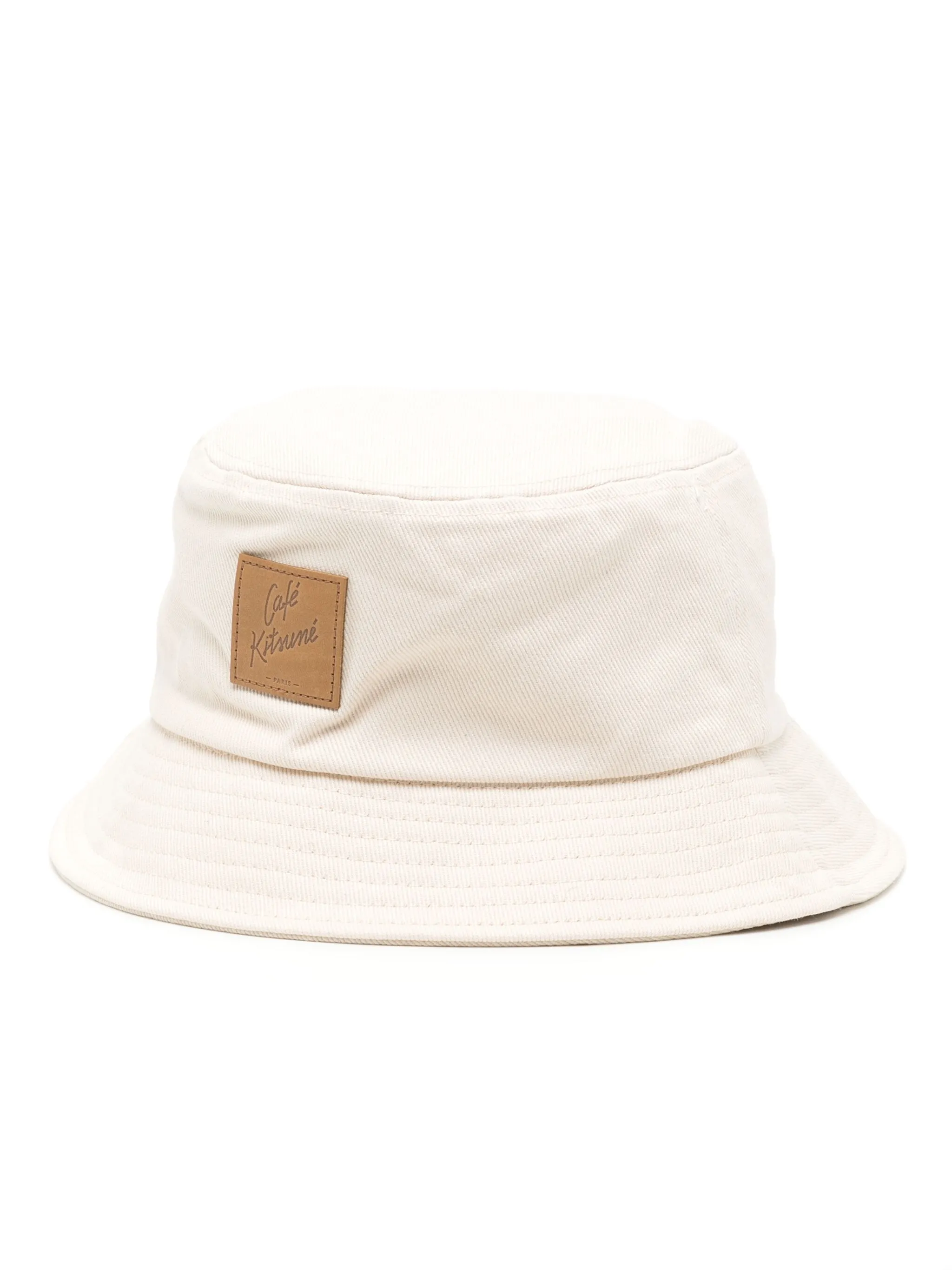 

Панама с логотипом Café Kitsuné, кремовый