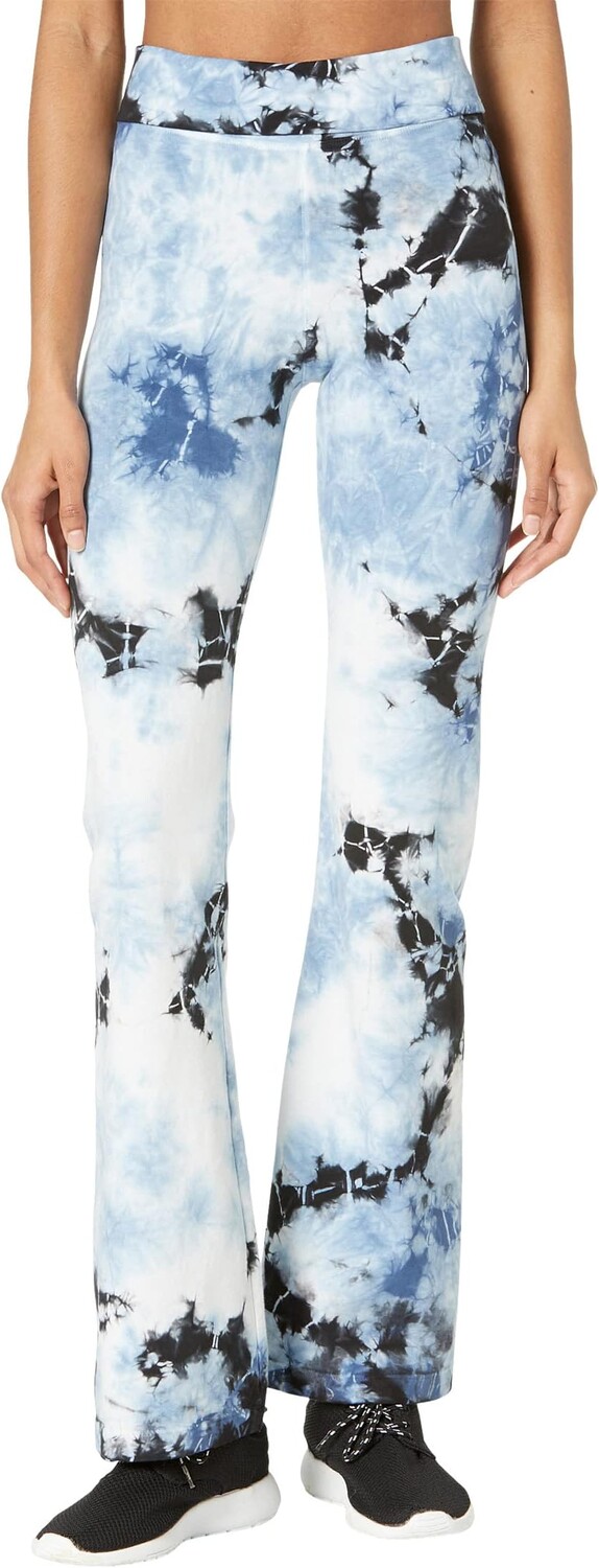

Брюки Hard Tail Rolldown Bootleg Flare Pants, цвет Lightning Iceberg # 1