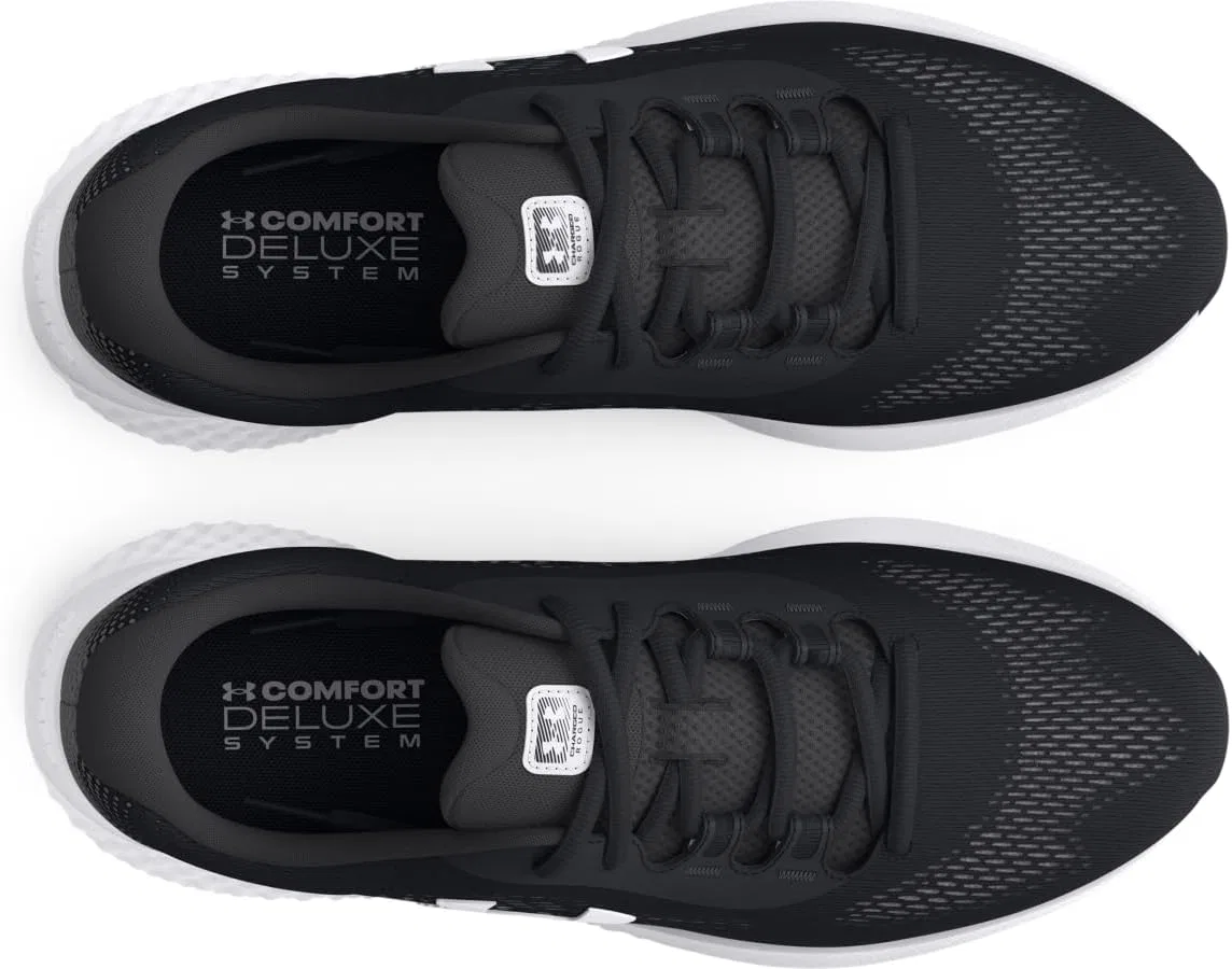Мужские беговые кроссовки Under Armour UA Charged Surge 4, Black / White — фото 3