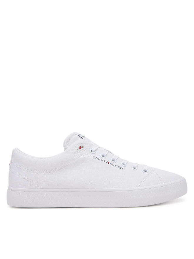 

Кроссовки Th Hi Vulc Low Core Canvas FM0FM05396 Tommy Hilfiger, белый