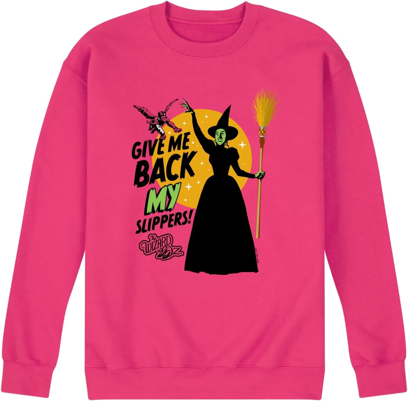 

Мужская флисовая толстовка HYBRID APPAREL с принтом The Wizard of Oz
