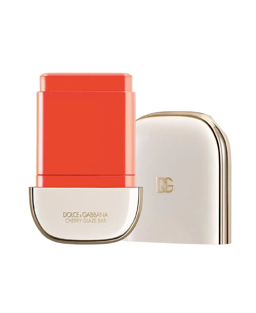 Румяна-стик с эффектом сияния на 24 часа Dolce&Gabbana, 03 cheeky coral - pop orange