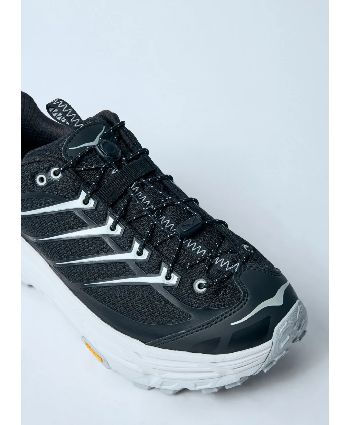 Мягкие кроссовки с быстрой шнуровкой Hoka One One, черный — фото 3