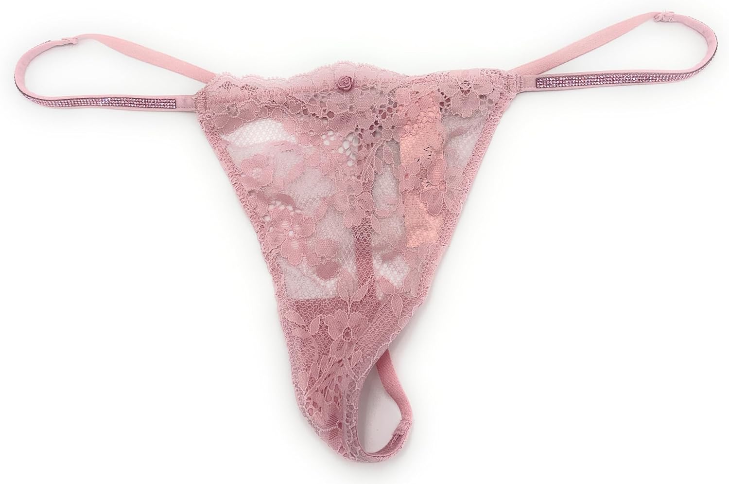 

Трусики-стринги Victoria's Secret V-String Sexy Glamour, Pink/Bling