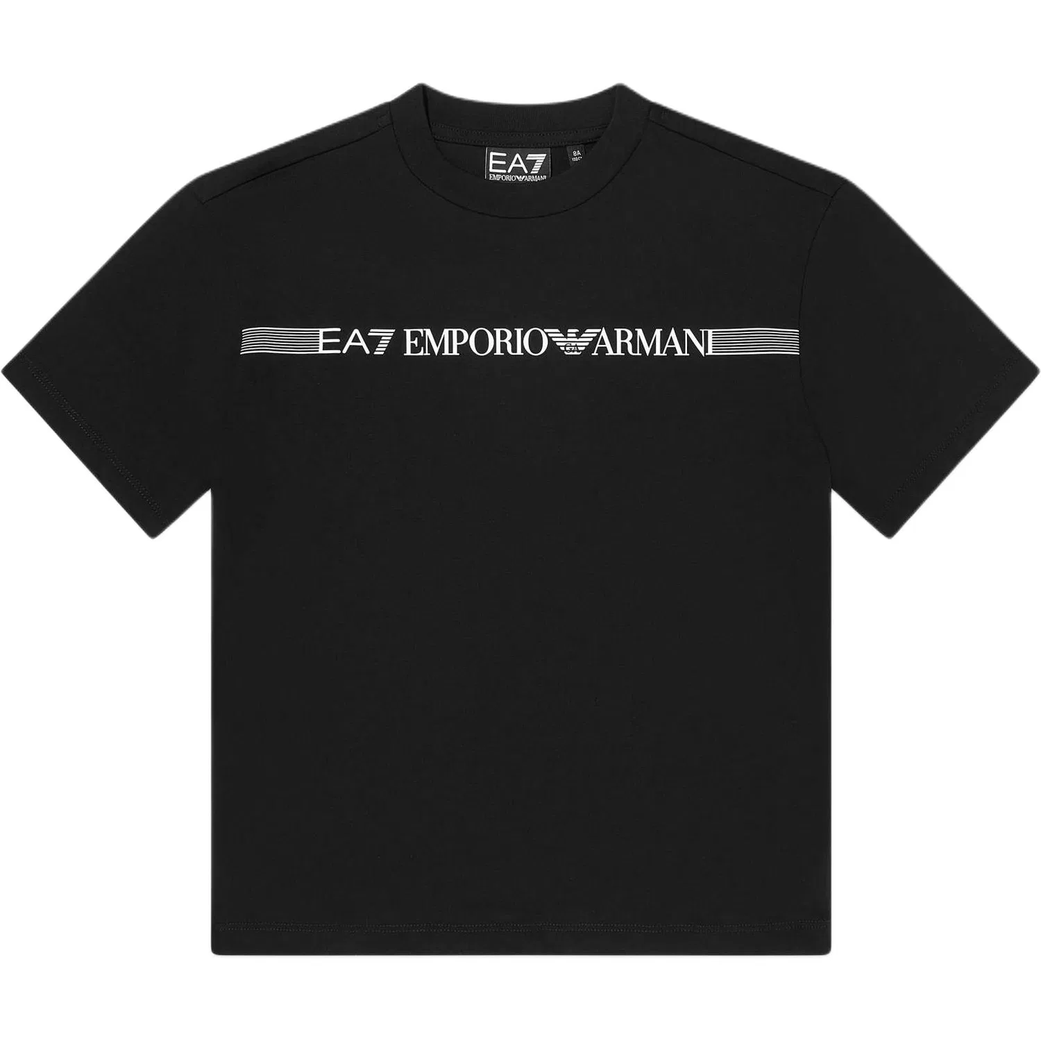 Футболка Emporio Armani EA7 Kids' Black