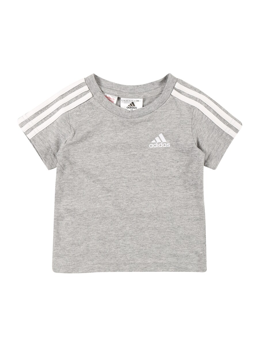 

Рубашка для выступлений ADIDAS SPORTSWEAR Essentials 3 Stripes, пятнистый серый