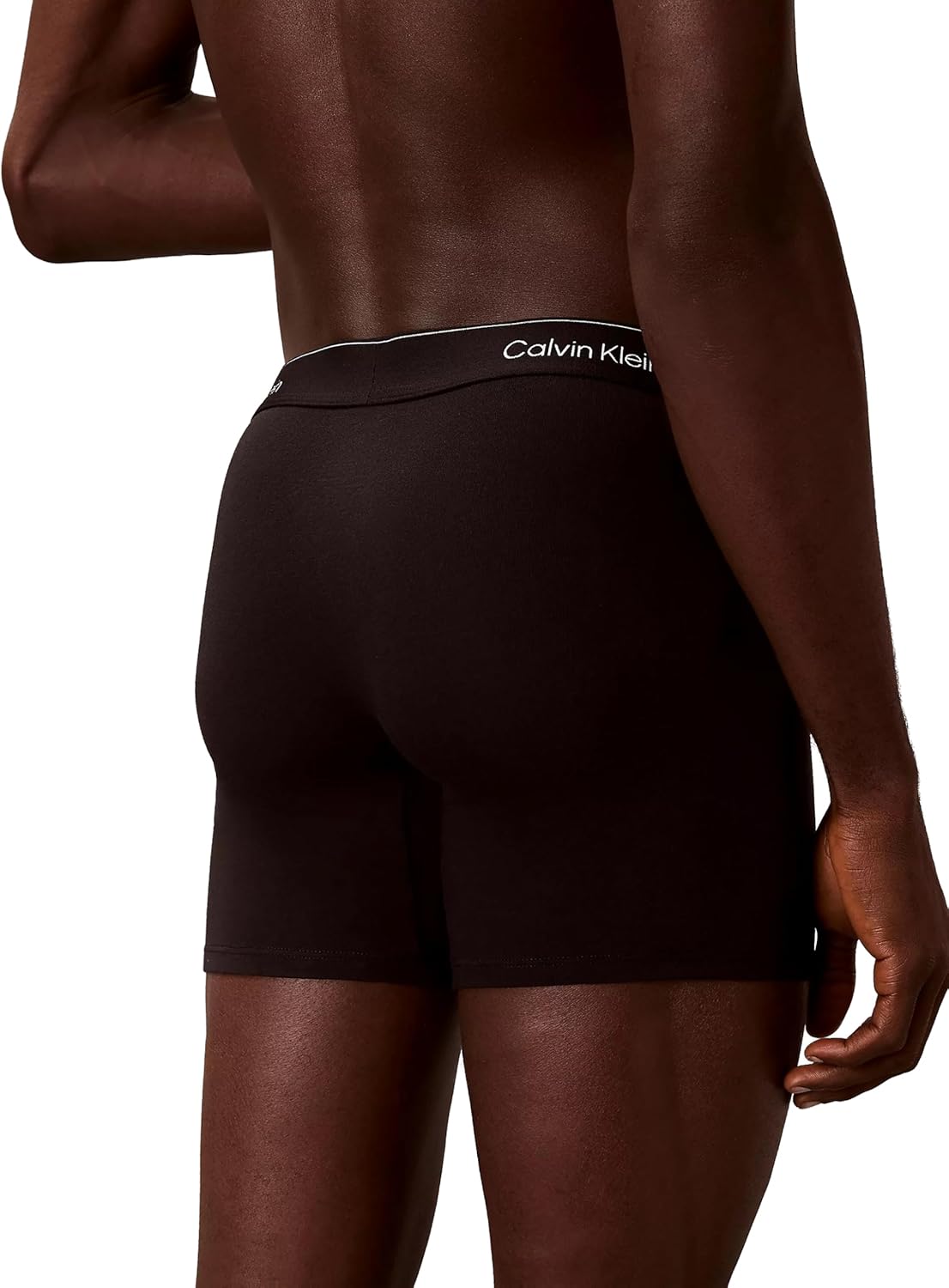 Комплект из 3 пар трусов-боксеров Calvin Klein Icon Men's, хлопковый стрейч, Black/Adrenaline Rush/Sleet — фото 3