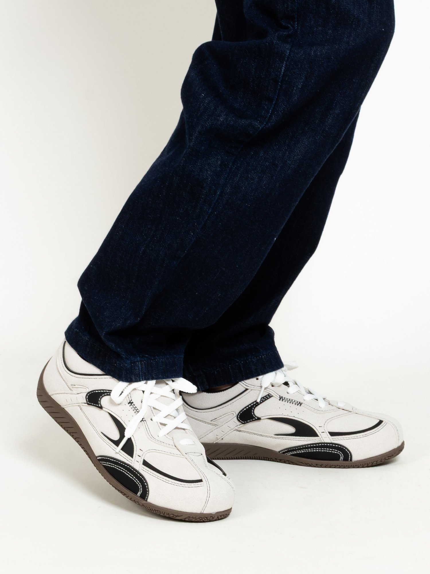 Низкие кроссовки Svec Select, Light gray suede — фото 3