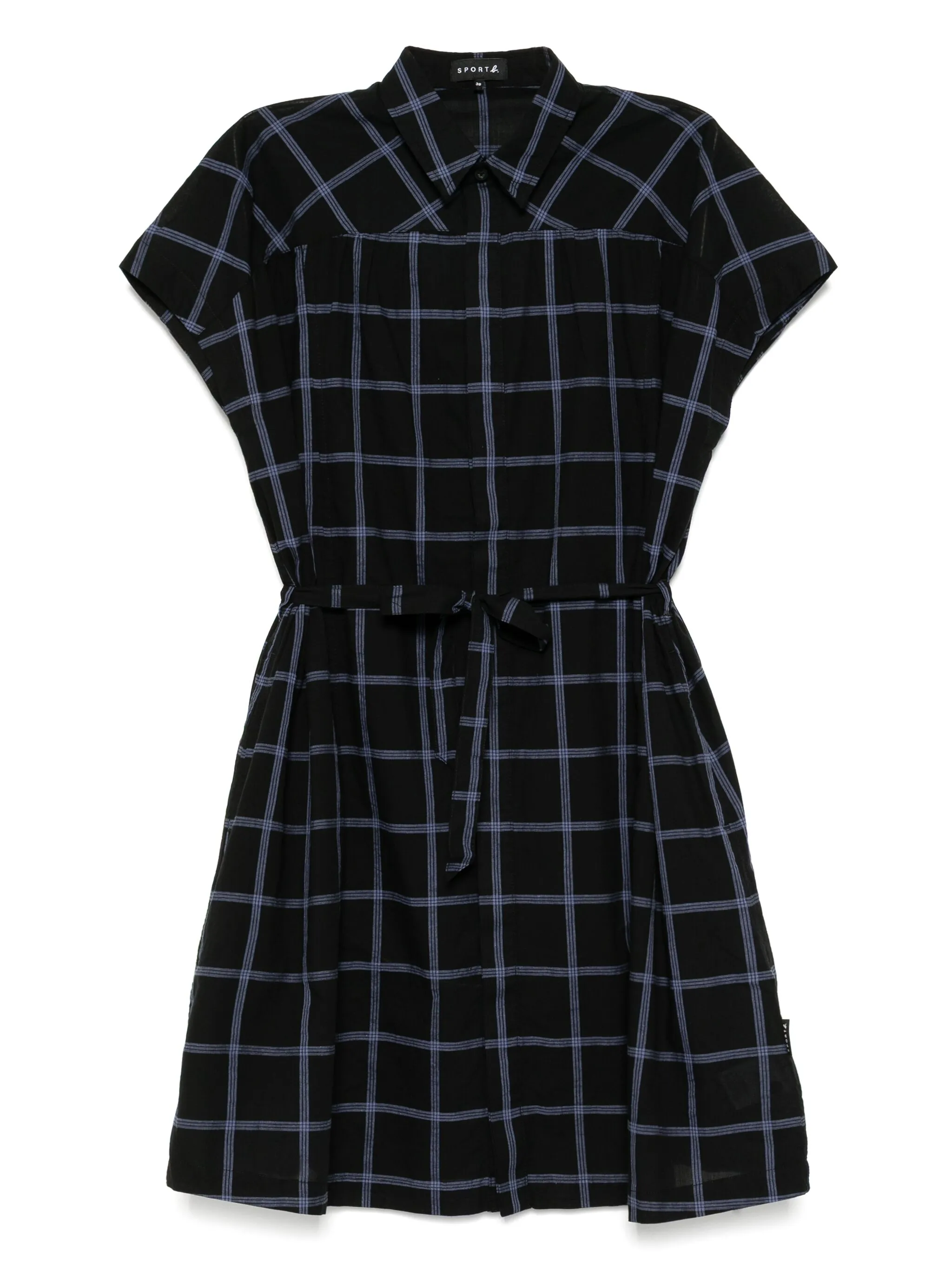 

Платье в клетку Sport B. By Agnès B., черный