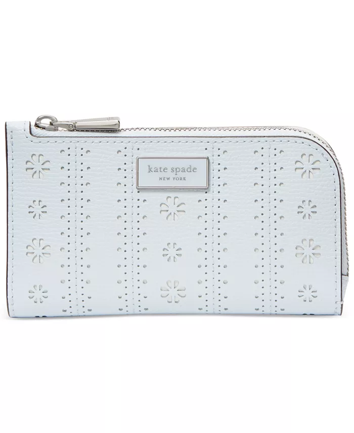 

Девен Кружевной Кожаный Маленький Двухсекционный Кошелек kate spade new york, синий