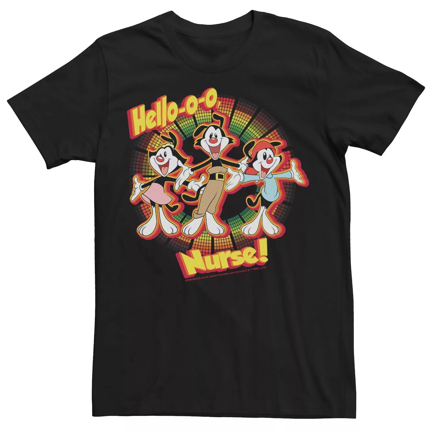 

Мужская футболка Animaniacs Group Shot Hello-oo Nurse Licensed Character