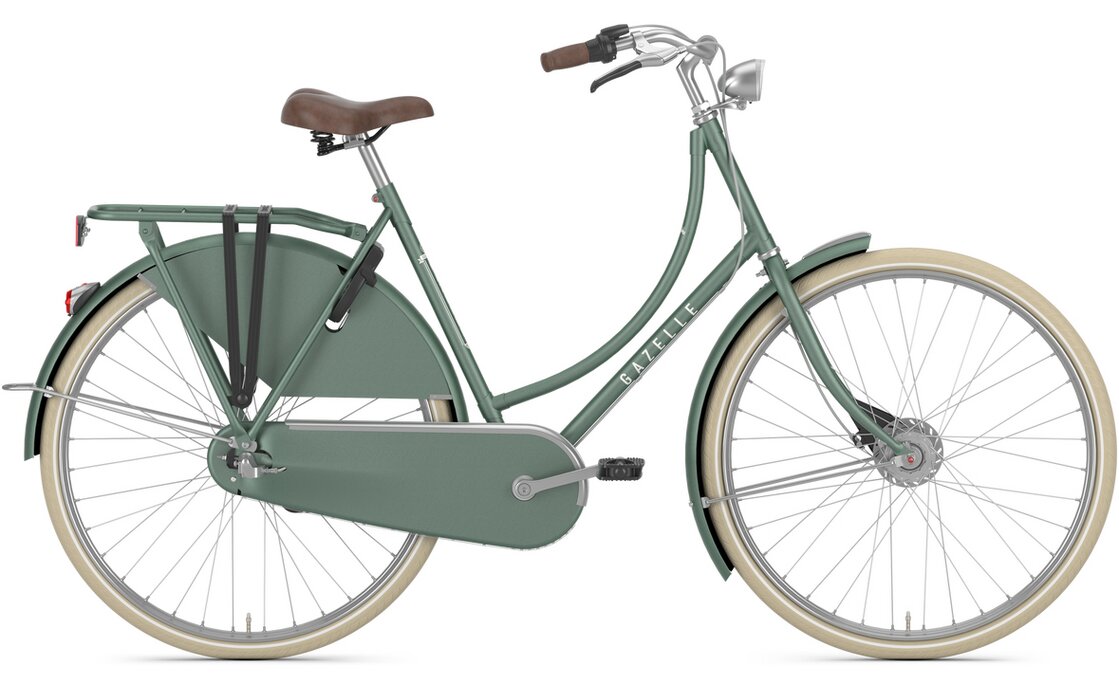 

Городской велосипед Gazelle Classic RT - 28 дюймов - Tiefeinsteiger - 2025, цвет Grün|moss green matte, Зеленый, Городской велосипед Gazelle Classic RT - 28 дюймов - Tiefeinsteiger - 2025, цвет Grün|moss green matte