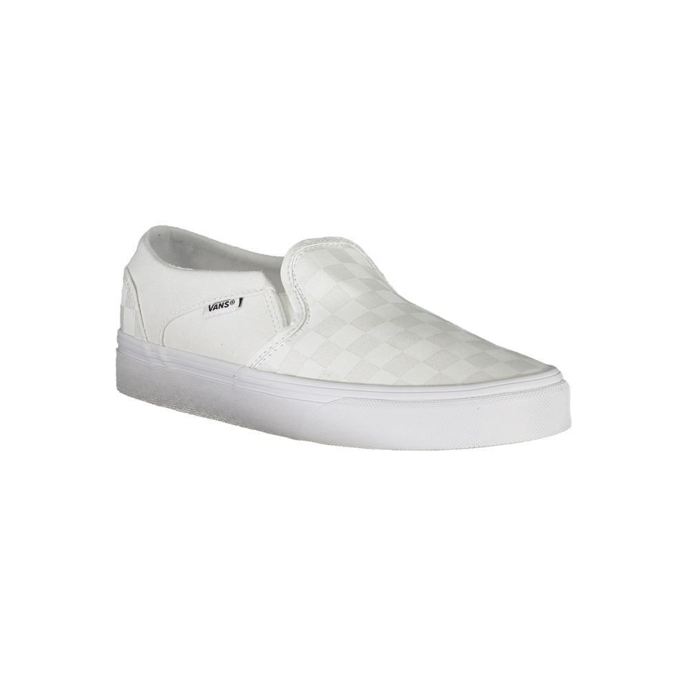 Белые кроссовки из полиэстера Vans — фото 2