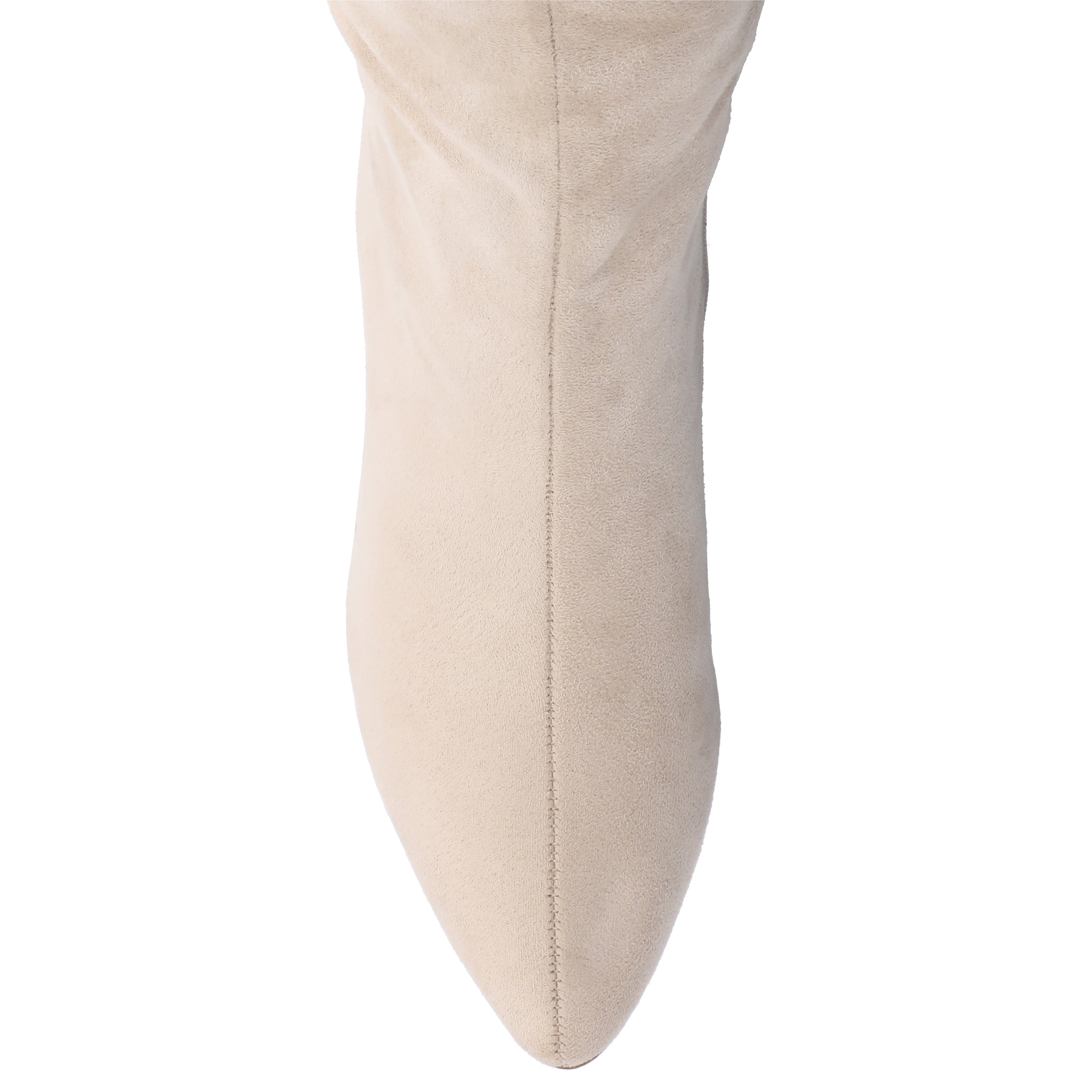 Коллекция Journee Collection Широкий размер Широкое голенище Женские сапоги Ameylia Tru Comfort с пенопластовой подкладкой, квадратный каблук, заостренный носок, серый — фото 4