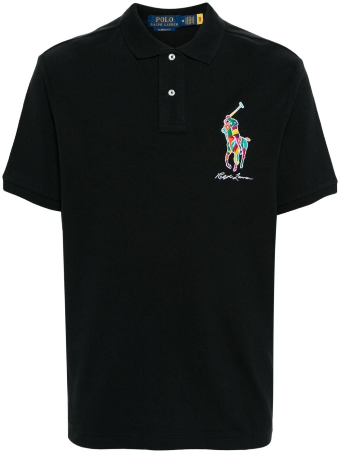 

Polo Ralph Lauren рубашка поло с логотипом Polo Pony, черный
