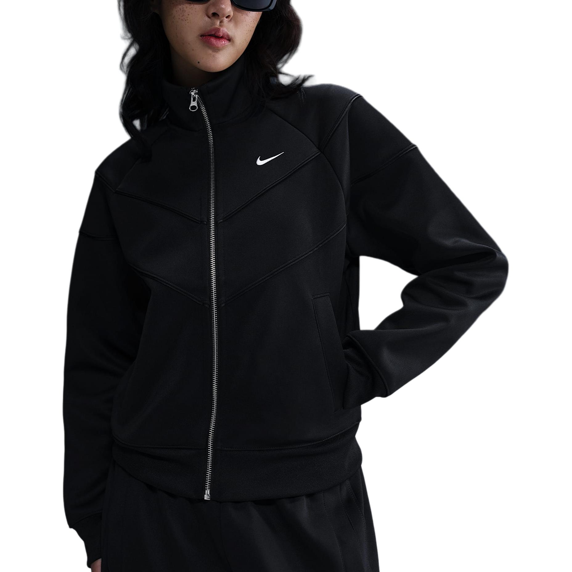 

Nike Спортивная куртка вязаная женская, Black/White