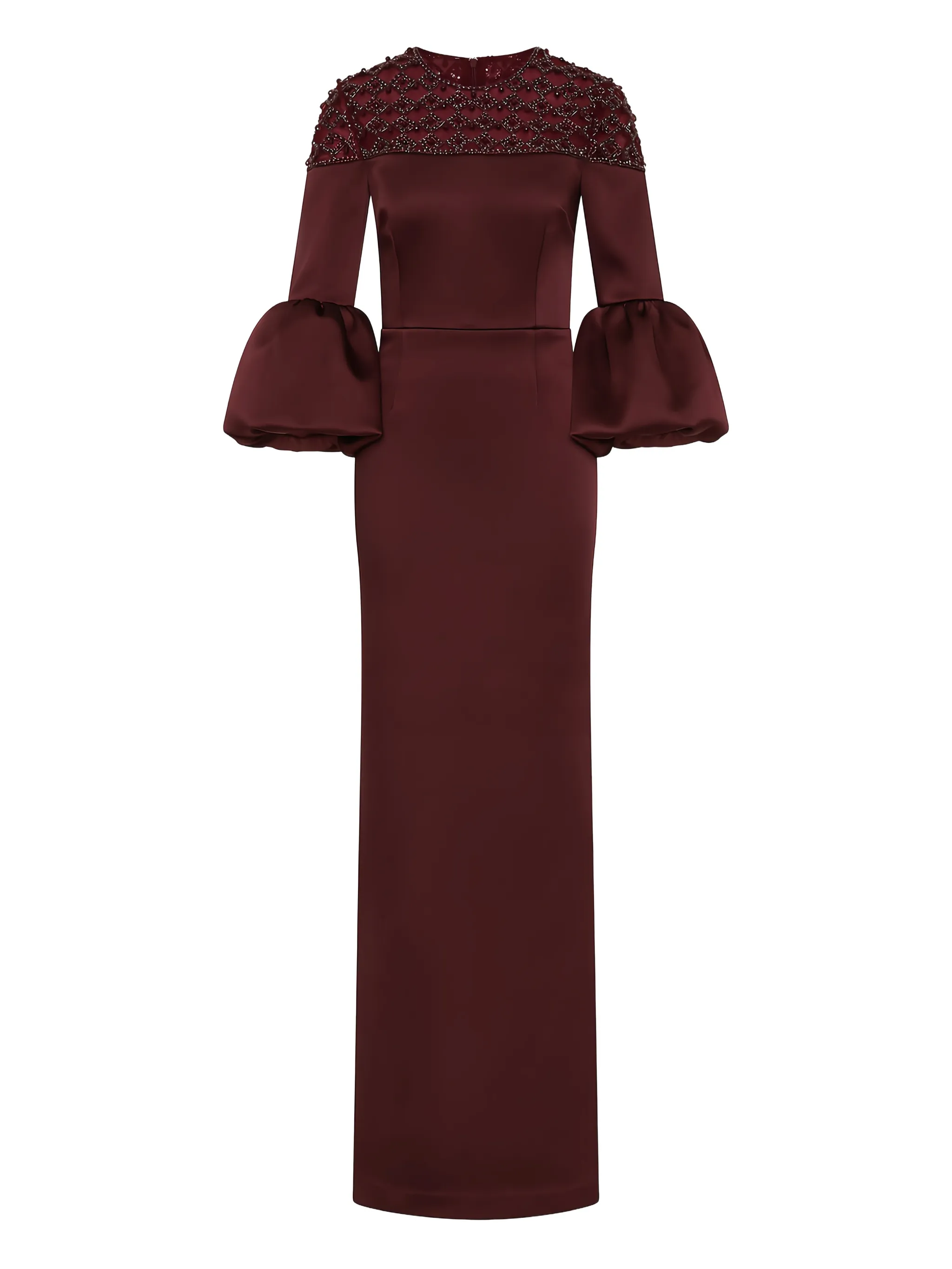 

Декорированное платье макси Alora Rebecca Vallance, красный