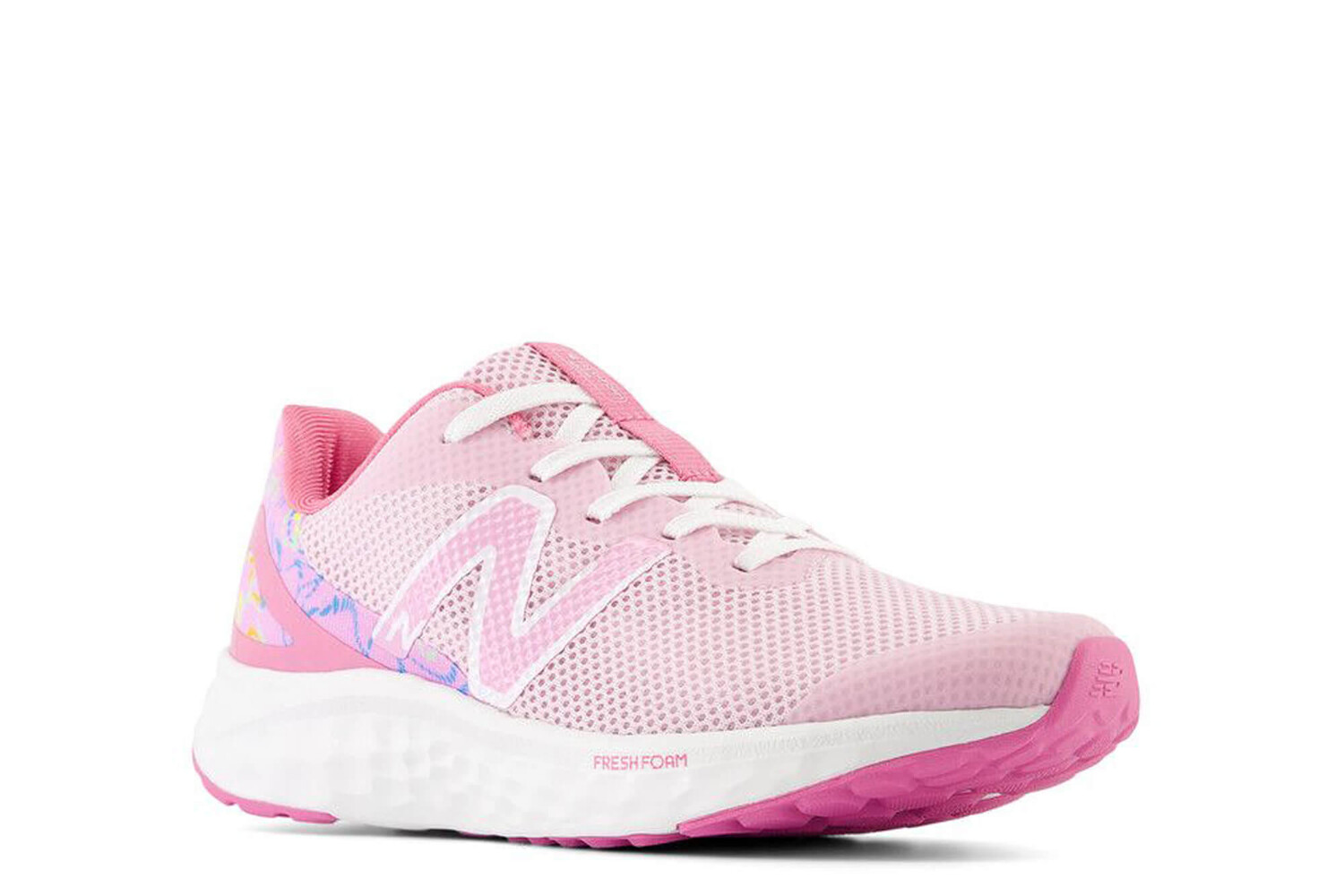 Кроссовки Arishi v4 на шнуровке New Balance, розовый — фото 2